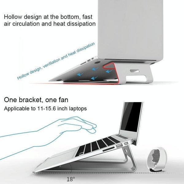 Laptop Stand with Radiator Aluminum Alloy Carousel 1