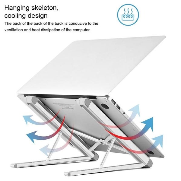 Universal Aluminum Alloy Folding Laptop Stand Carousel 2