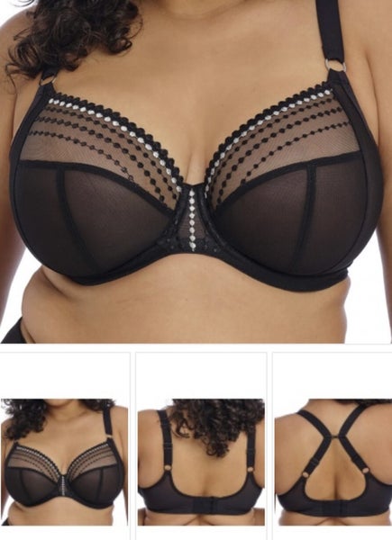 Elomi Matilda Underwired Plunge Bra -size 22F Carousel 1