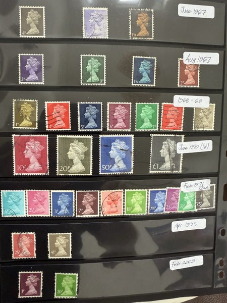 Decimal Machins 67-2009 issues Carousel 1