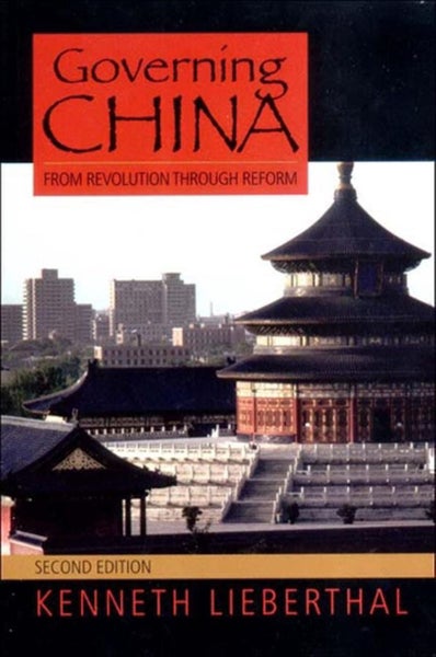 Governing China by Kenneth Lieberthal - Paperback Carousel 1