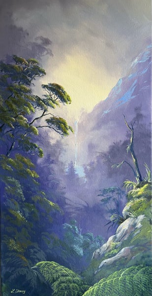 Original oil Painting by NZ Artist Linelle Stacey Carousel 5