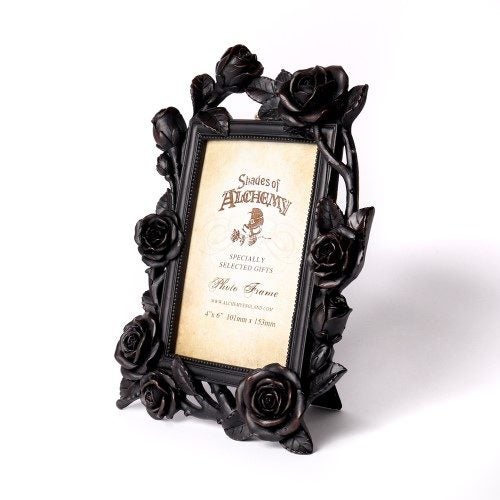 Photo Frame - Alchemy Rose & Vine Black (6 x 4 inch) Carousel 2