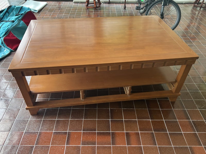 Solid Wood Coffee Table with 6 Storage Drawers64450097343619110