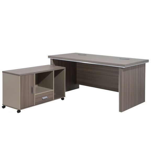 Reception Desk / Executive Desk / Office Desk with side Drawer Snap Deal Carousel 2