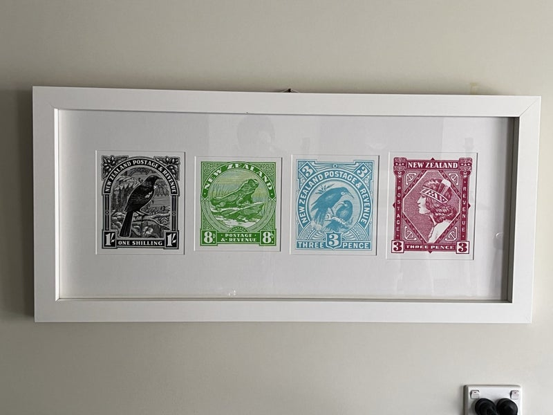Framed New Zealand Postage prints Carousel 1