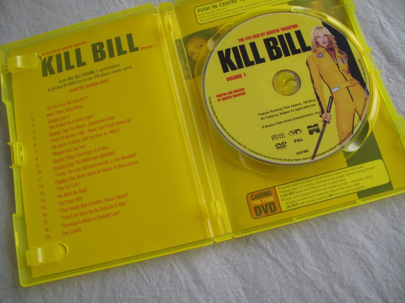 KILL BILL - Volumes 1 and 2 - DVDs :)64450304817026113