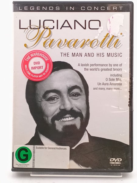 Luciano Pavarotti - Legends In Concert [dvd] Luciano Pavarotti [DVD] by Pavar...64528357727361110