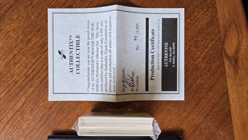 Authentix 1995 "Hagar the Horrible" Collector Set - Limited Edition #94/1995 Carousel 2