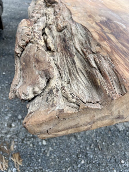 AK250055 Ancient Swamp Kauri Stump Burl Slab – 300 × 100/80/70 × 10 cm64451034765953114