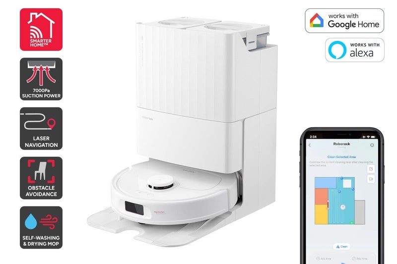 Roborock Qrevo S Robot Vacuum and Mop Cleaner (Official Australian Model) Carousel 1