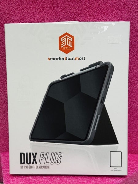 STM Dux Plus Rugged Case for iPad 11” A16 & 10th Gen 10.9” (2022) – Black Carousel 1