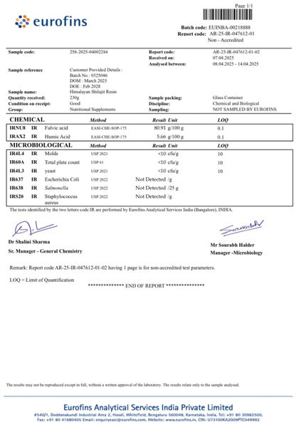 Pure Himalayan Shilajit 30g Carousel 8