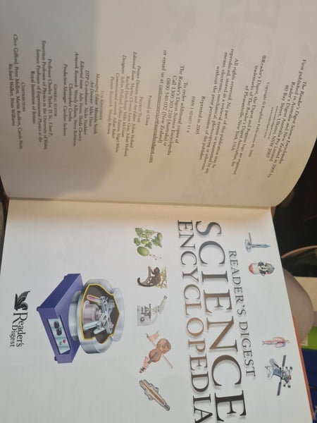 Reader’s Digest Science Encyclopedia – Full Colour – $1 Reserve64452339483649112