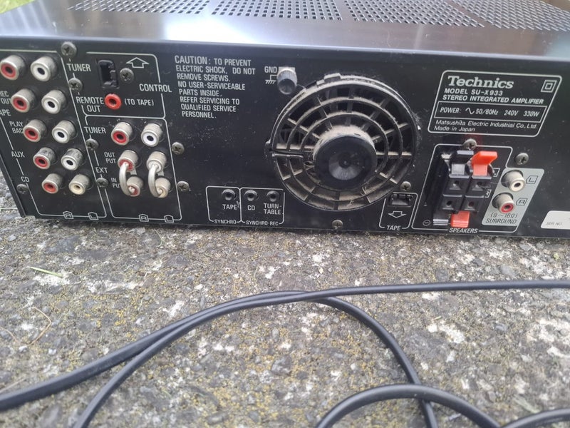 ***$1 Reserve*** Technics Stereo Amplifier ***$1 Reserve*** Carousel 2