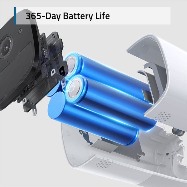 Eufy eufyCam 2 Pro 2K Outdoor Wire-Free Security Camera Kit - 3 Pack Up to 365 Carousel 2