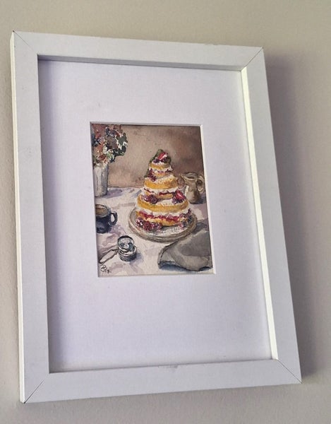 +++ ORIGINAL SIGNED STILL LIFE WATERCOLOUR PAINTING +++ Carousel 1