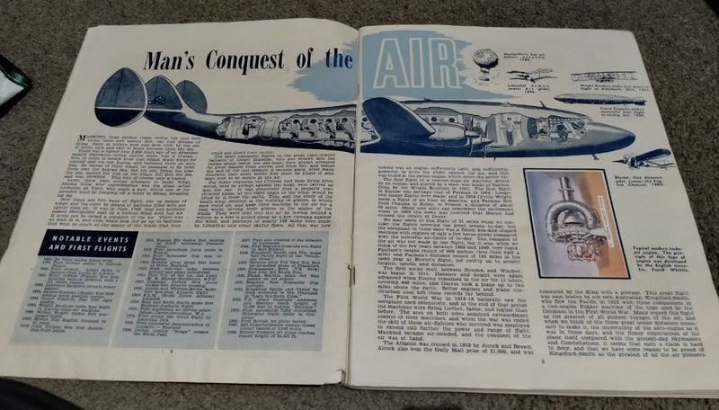 Sanitarium antique 60 card album Wonder Book of General Knowledge Carousel 2