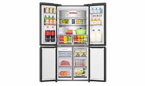 Hisense PureFlat Slim French Door 483L Dark Steel Carousel 2