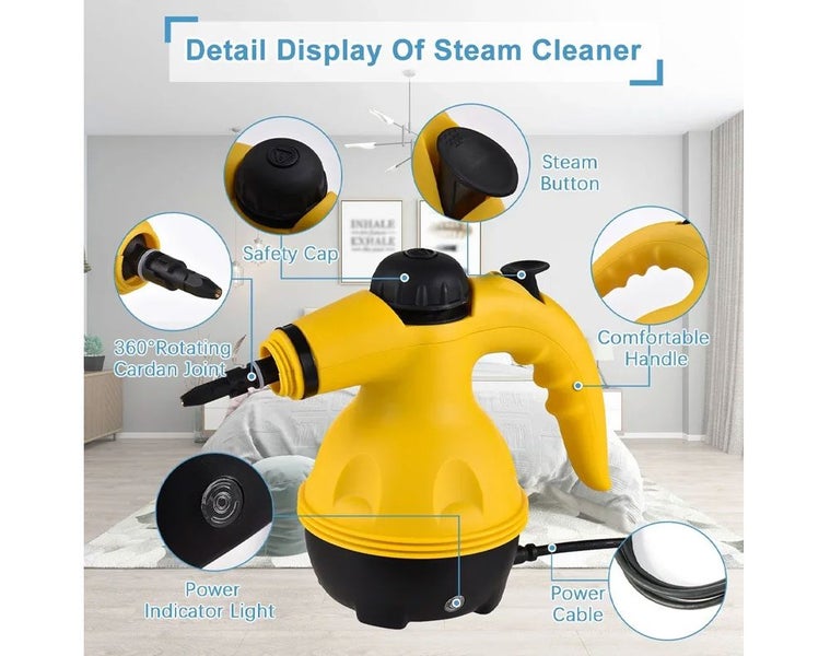 Portable Handheld Steam Cleaner (Over Stocked) Carousel 8