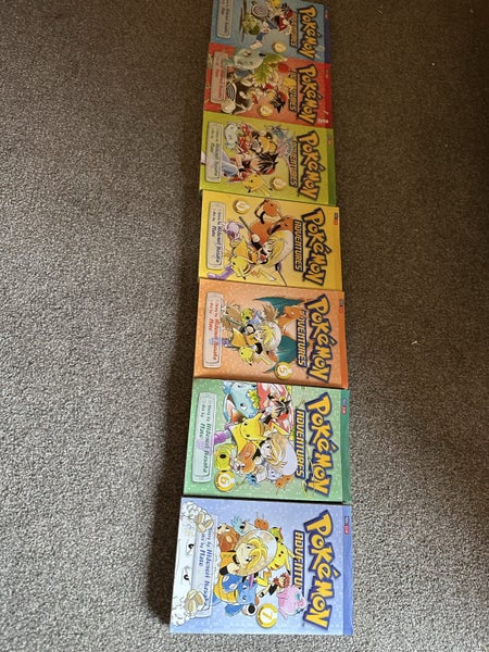 Pokémon Adventures manga volumes 1-7 Carousel 1