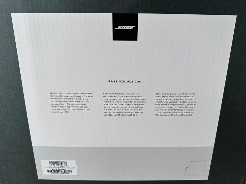 Bose Bass Module 700 – Black (Used)64529511720579111