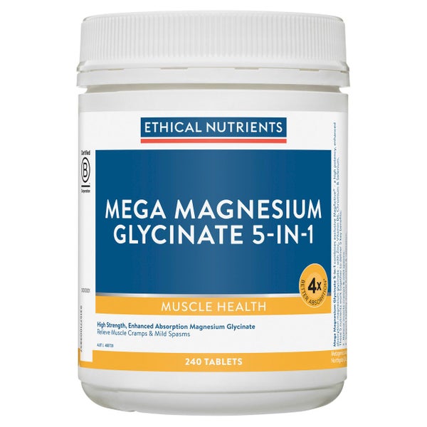 Ethical Nutrients Mega Magnesium 240 Tablets Carousel 1