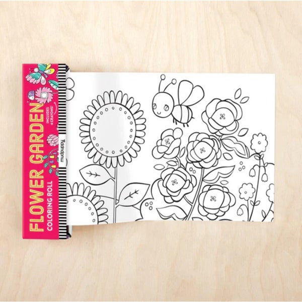 Flower Garden - Mini Colouring Roll64574123038723110