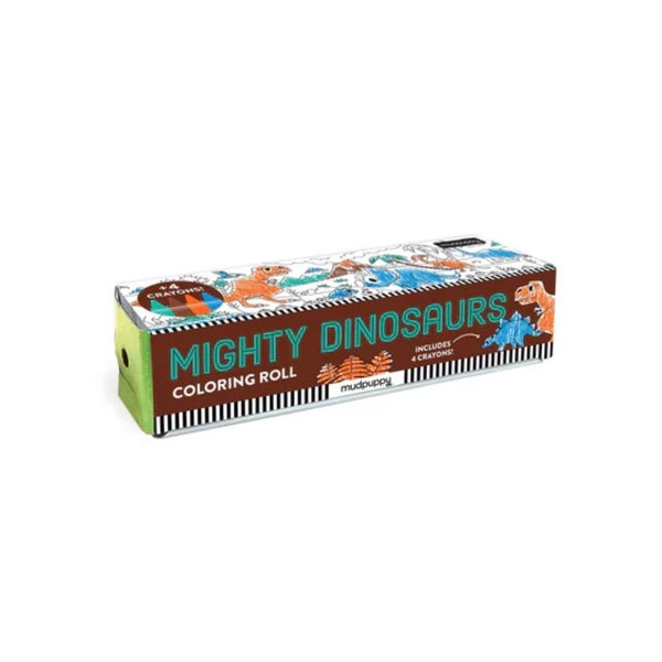 Mighty Dinosaurs - Mini Colouring Roll64573438621313111