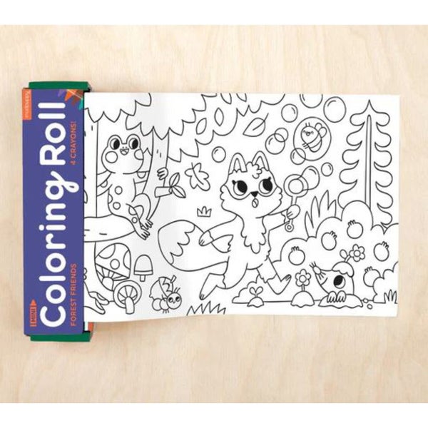 Forest Friends - Mini Colouring Roll64573523499906110