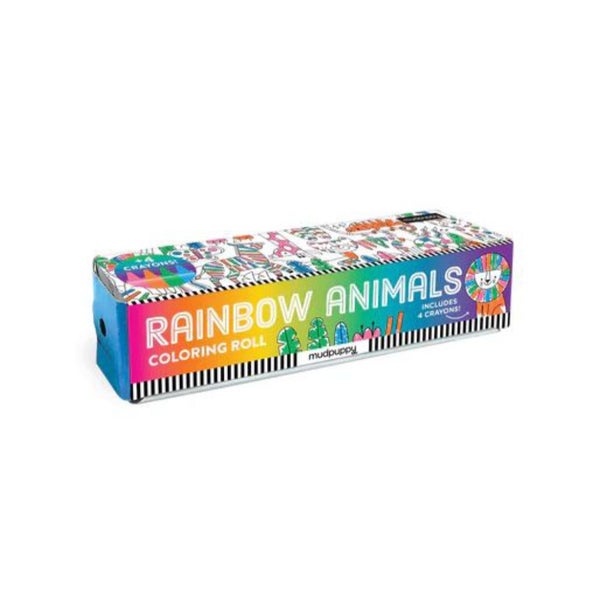 Rainbow Animals - Mini Colouring Roll64574220739458111