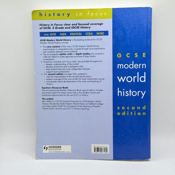 GCSE Modern World History (Second Edition) by Ben Walsh Carousel 2