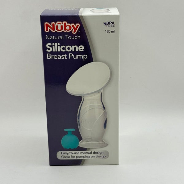 Nuby Natural Touch Silicone Breast Pump (120mL) Carousel 1