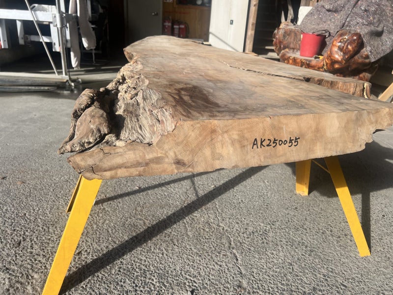 AK250055 Ancient Swamp Kauri Stump Burl Slab – 300 × 100/80/70 × 10 cm64621883841025112