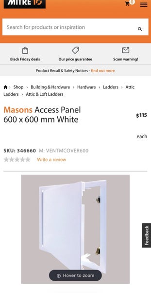 Masons Access panel 600x600 Carousel 6