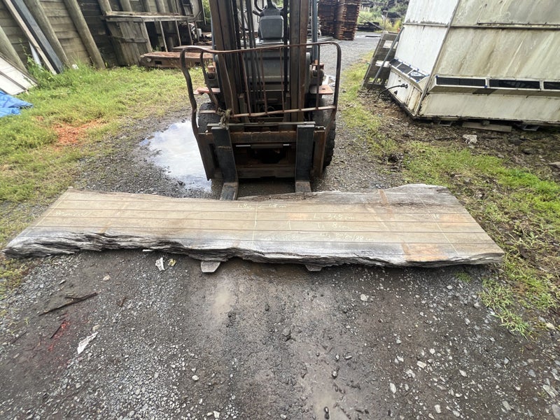 365cm Solid Long Northern Rata Slab Carousel 1