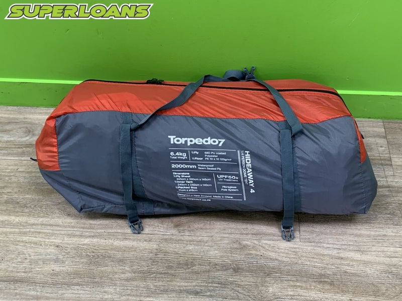 ** TORPEDO 7 HIDEAWAY 4 PERSON TENT ** Carousel 2