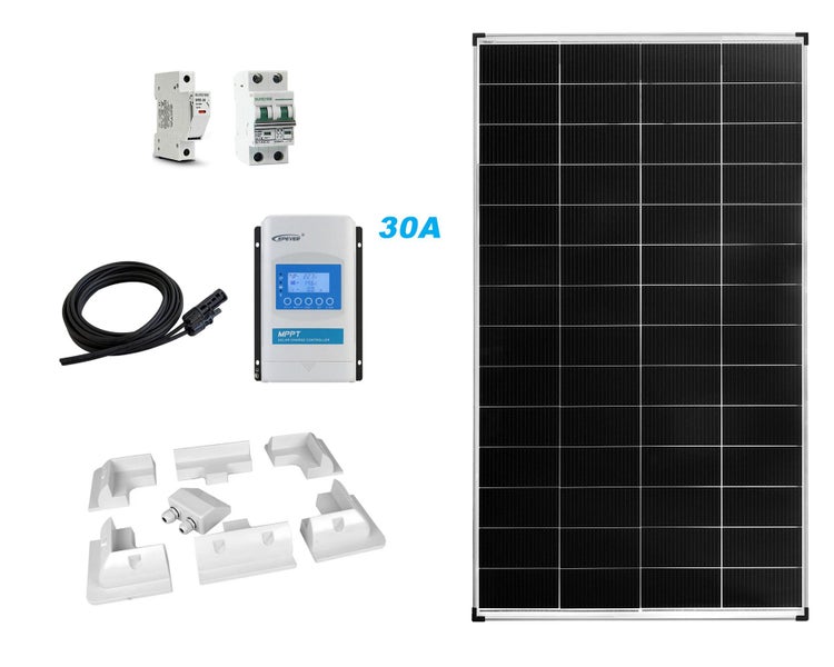 300W RV Package with EPEVER 30A MPPT Controller Carousel 1