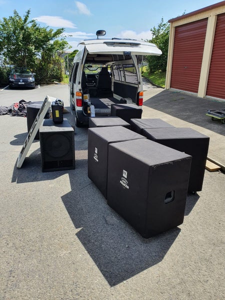 PA sound systems hire Carousel 18