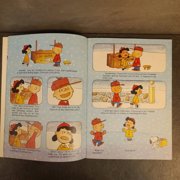 A Charlie Brown Christmas & First paperback ed. of You're in Love Charlie Brown Carousel 2