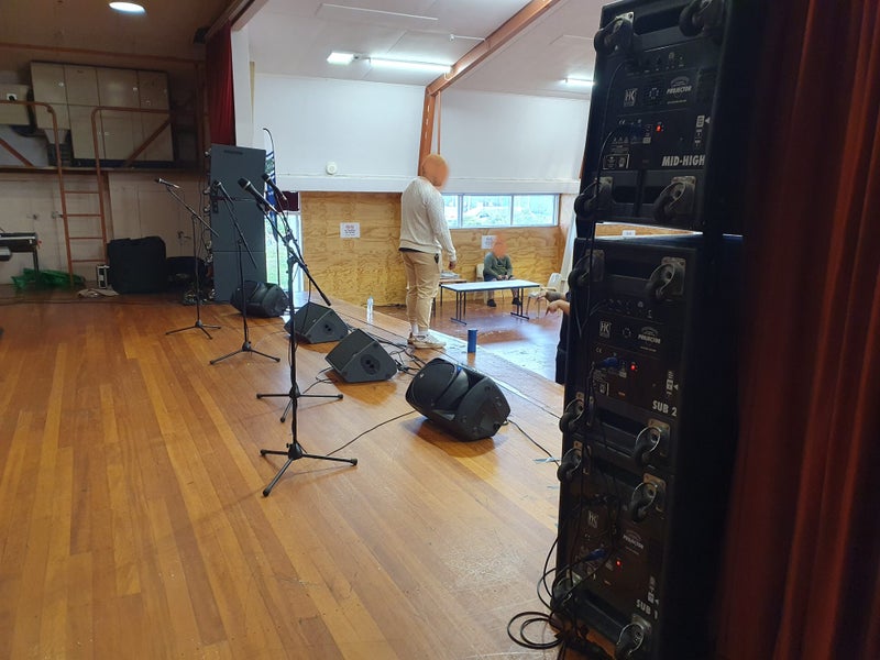 PA sound systems hire Carousel 1