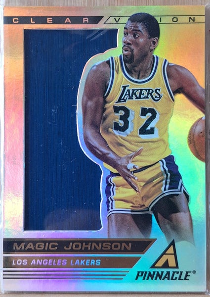 Earvin "Magic" Johnson, LA Lakers, 2013-14 Pinnacle !st Quarter Clear Vision Carousel 1