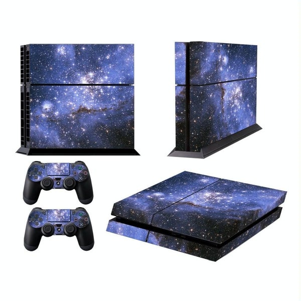 Starry Sky Design Protective Sticker For Sony Ps4 - Fashion Colour Carousel 1