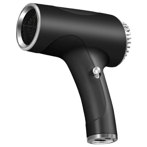 Black Ultra Lightweight Ionic Cordless Hair Dryer Usb Rechargeable Portable Blow Carousel 1
