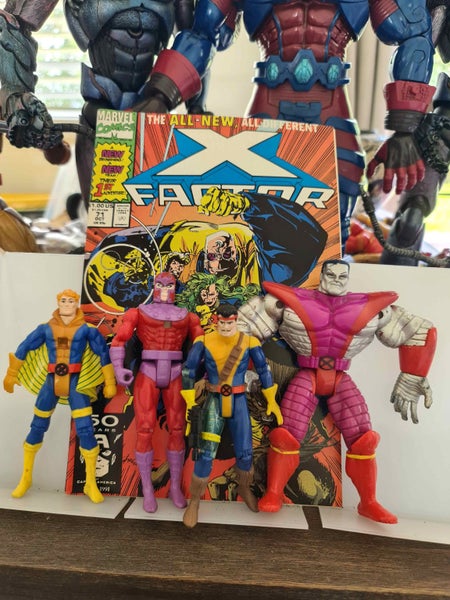 XFactor 71 plus 4 retro action figures from 90s64461095913986111