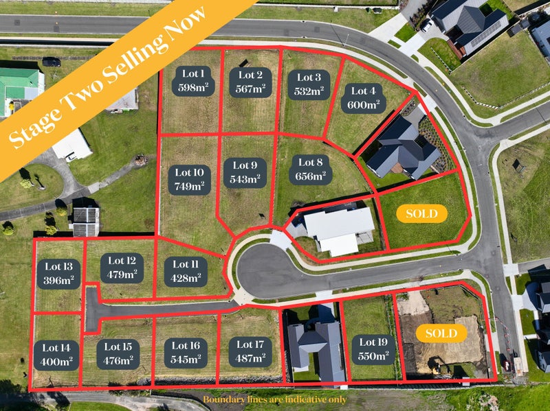 Prime sections with new build options – Stage two64461192214785110