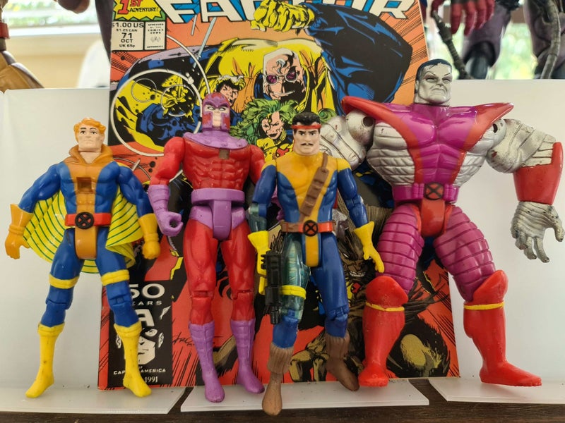 XFactor 71 plus 4 retro action figures from 90s64461095913986110