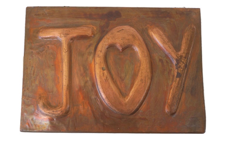 Joy - Hand Made Copper Picture Carousel 1