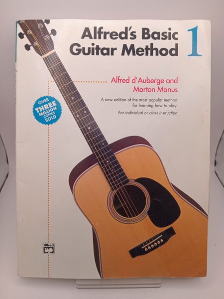 Alfred's Basic Guitar Method, Book 1 by Alfred d'Auberge & Morton Manus64537134212609110