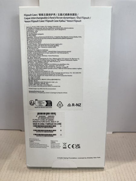 Samsung S24 Ultra FlipSuit case Genuine - White + Afterpay Carousel 7